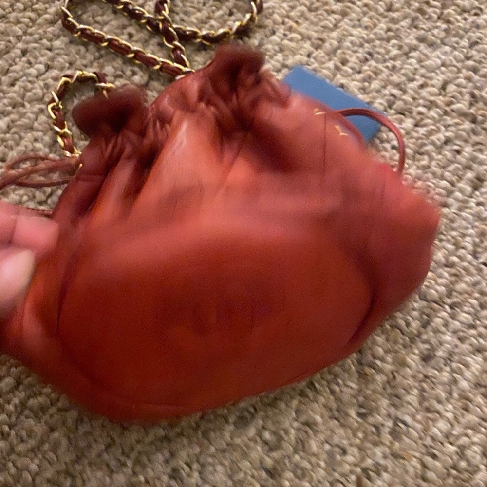 Chanel drawstring bag